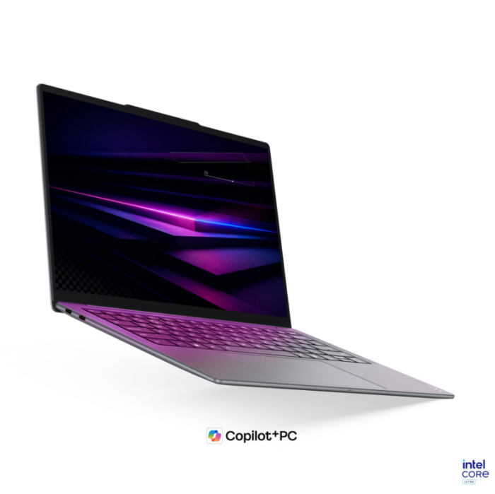 Lenovo Yoga Slim 7 14IPH11 Intel | Luna Grey | 14" | OLED | WUXGA | 1920 x 1200 pixels | Glossy | Intel Core Ultra 5 | 322 | 16 GB | Soldered LPDDR5X | Solid-state drive capacity 512 GB | Intel Graphics | Windows 11 Home | 802.11be | Bluetooth version 5.4 | Keyboard language English | Keyboard backlit | Warranty 24 month(s) | Battery warranty 12 month(s)