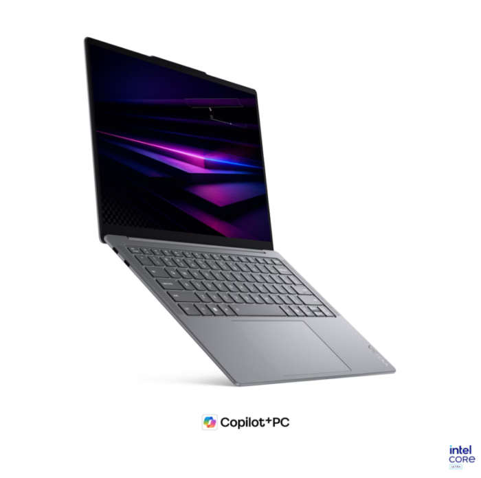 Lenovo Yoga Slim 7 14IPH11 Intel | Luna Grey | 14 " | OLED | WUXGA | 1920 x 1200 pixels | Glossy | Intel Core Ultra 5 | 322 | 16 GB | Soldered LPDDR5X | Solid-state drive capacity 512 GB | Intel Graphics | Windows 11 Home | 802.11be | Bluetooth version 5.4 | Keyboard language Nordic | Keyboard backlit | Warranty 24 month(s) | Battery warranty 12 month(s)