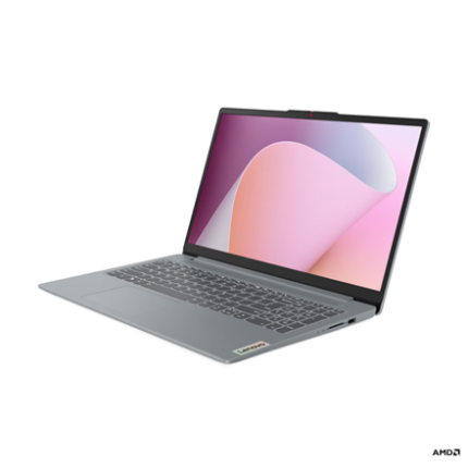 Lenovo IdeaPad Slim 3 15AMN8 AMD | Arctic Grey | 15.6" | IPS | FHD | 1920 x 1080 pixels | Anti-glare | AMD Ryzen 5 | 40 | 8 GB | Soldered LPDDR5 | Solid-state drive capacity 512 GB | AMD Radeon 610M Graphics | Windows 11 Home | 802.11ax | Bluetooth version 5.2 | Keyboard language English | Warranty 24 month(s) | Battery warranty 12 month(s)