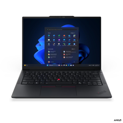 Lenovo ThinkPad E14 G8 AMD | Black | 14" | IPS | WUXGA | 1920 x 1200 pixels | Anti-glare | AMD Ryzen AI 5 | 330 | 16 GB | SODIMM DDR5 | Solid-state drive capacity 512 GB | AMD Radeon 820M Graphics | Windows 11 Pro | 802.11be | Bluetooth version 5.4 | Keyboard language Nordic | Keyboard backlit | Warranty 36 month(s) | Battery warranty 12 month(s)