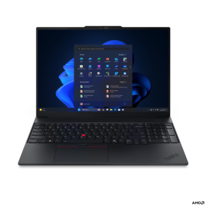 Lenovo ThinkPad E16 G4 AMD | Black | 16" | IPS | WUXGA | 1920 x 1200 pixels | Anti-glare | AMD Ryzen AI 5 | 330 | 16 GB | SODIMM DDR5 | Solid-state drive capacity 512 GB | AMD Radeon 820M Graphics | Windows 11 Pro | 802.11be | Bluetooth version 5.4 | Keyboard language English | Keyboard backlit | Warranty 36 month(s) | Battery warranty 12 month(s)