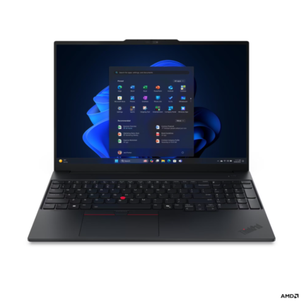 Lenovo ThinkPad E16 G4 AMD | Black | 16" | IPS | WUXGA | 1920 x 1200 pixels | Anti-glare | AMD Ryzen AI 5 | 330 | 16 GB | SODIMM DDR5 | Solid-state drive capacity 512 GB | AMD Radeon 820M Graphics | Windows 11 Pro | 802.11be | Bluetooth version 5.4 | Keyboard language Nordic | Keyboard backlit | Warranty 36 month(s) | Battery warranty 12 month(s)