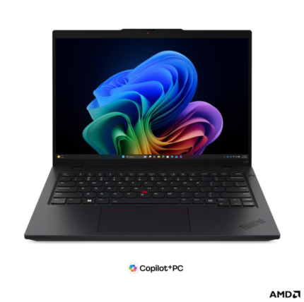 Lenovo ThinkPad L14 G7 AMD | Black | 14" | IPS | WUXGA | 1920 x 1200 pixels | Anti-glare | AMD Ryzen AI 5 | 430 | 16 GB | SODIMM DDR5 | Solid-state drive capacity 512 GB | AMD Radeon 840M Graphics | Windows 11 Pro | 802.11be | Bluetooth version 5.4 | 4G upgradable | Keyboard language English | Keyboard backlit | Warranty 36 month(s) | Battery warranty 12 month(s)