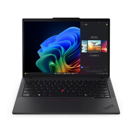 Lenovo ThinkPad T14 G6 Intel | Black | 14" | IPS | WUXGA | 1920 x 1200 pixels | Anti-glare | Intel Core Ultra 5 | 226V | 16 GB | Soldered LPDDR5x | Solid-state drive capacity 512 GB | Intel Arc Graphics 130V | Windows 11 Pro | 802.11be | Bluetooth version 5.4 | Keyboard language English | Keyboard backlit | Warranty 36 month(s) | Battery warranty 12 month(s)