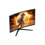 AOC | CQ32G4VE | 31.5" | VA | QHD | 16:9 | 180 Hz | 1 ms | 2560 x 1440 pixels | 300 cd/m² | HDMI ports quantity 2