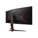 AOC | Gaming Monitor | CU34G2XP/BK | 34" | VA | 21:9 | 180 Hz | 1 ms | 3440 x 1440 pixels | HDMI ports quantity 2 | Black