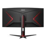 AOC | Gaming Monitor | CU34G2XP/BK | 34" | VA | 21:9 | 180 Hz | 1 ms | 3440 x 1440 pixels | HDMI ports quantity 2 | Black