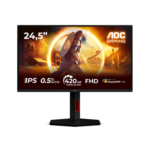 AOC | 25G4KUR | 25" | Fast IPS | FHD | 16:9 | 420 Hz | 1 ms | 1920 x 1080 pixels | 350 cd/m² | HDMI ports quantity 2 | Black
