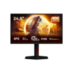 AOC | 25G4KUR | 25" | Fast IPS | FHD | 16:9 | 420 Hz | 1 ms | 1920 x 1080 pixels | 350 cd/m² | HDMI ports quantity 2 | Black