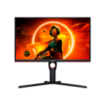 AOC | Monitor | 25G3ZM/BK | 24.5" | VA | FHD | 16:9 | 240 Hz | 1 ms | 1920 x 1080 | 300 cd/m² | HDMI ports quantity 2 | Black/Red | Warranty 36 month(s)